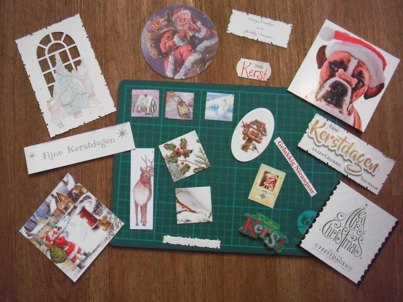 mooie plaatjes / stansjes Kerst, Ophalen of Verzenden, Nieuw, Kerst, Overige typen