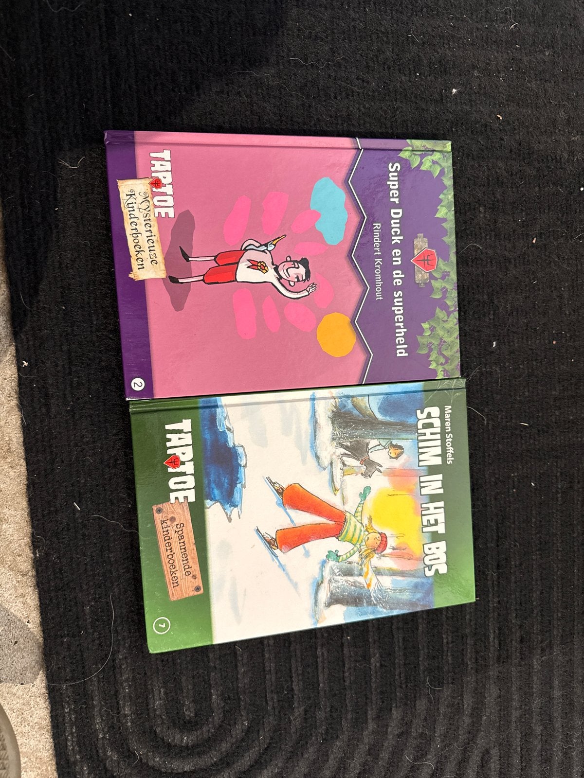 2 Kinderboeken: Super Duck en Schim in het Bos, Boeken, Ophalen, Gelezen, Fictie algemeen