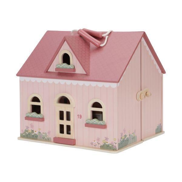 Little Dutch Houten Poppenhuis - Small - Pink, Ophalen, Nieuw, Roze, Overige materialen