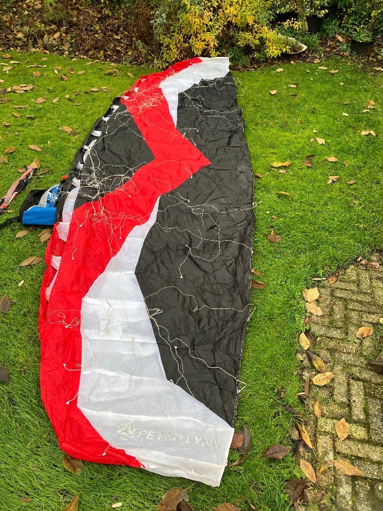 Peter Lynn Twister 5.5, Ophalen of Verzenden, Zo goed als nieuw, Vierlijns, Vlieger