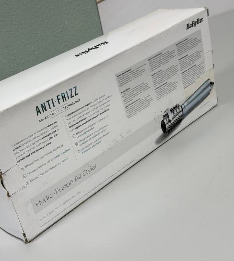 BaByliss Hydro Fusion air-styler Föhnborstel AS773E - Nieuw, Nieuw, Ophalen of Verzenden, H, H