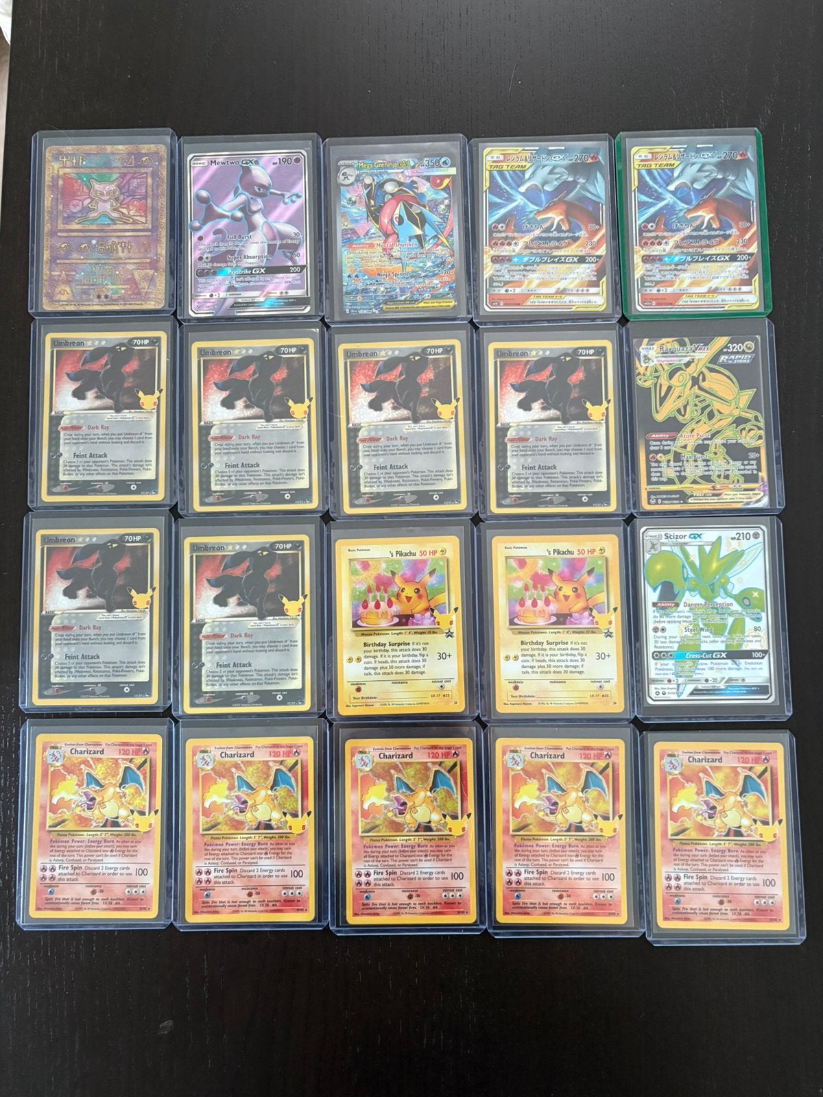 Pokemonkaarten verzameling