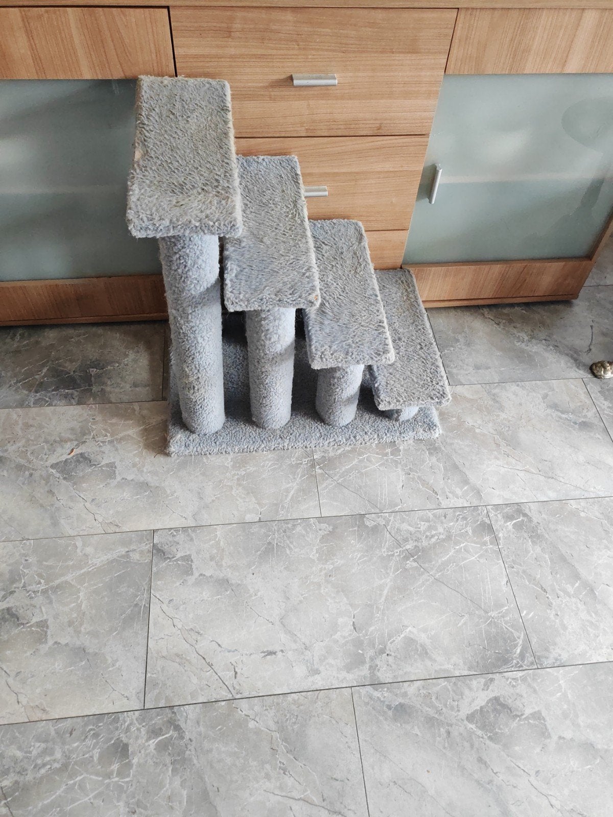 katten trap, Ophalen, Gebruikt