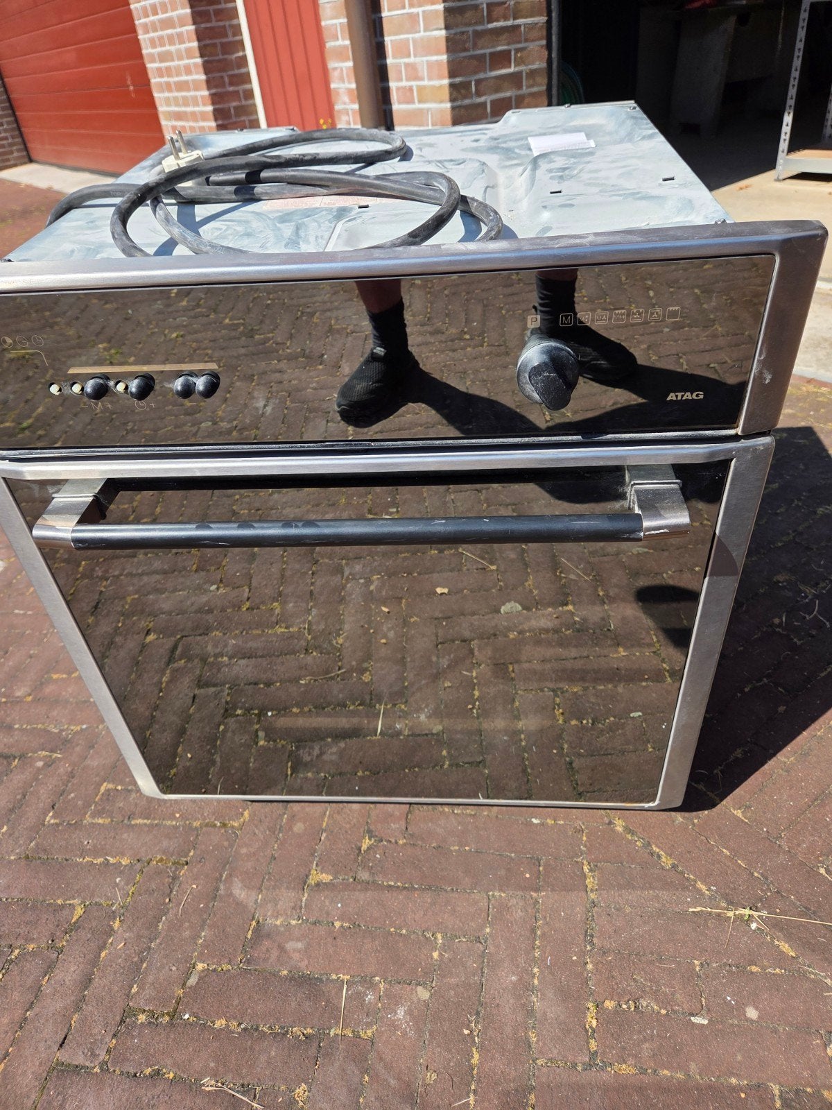 Atag Elektrische Inbouw Oven - Goede Staat, Ophalen, Gebruikt, Oven, Inbouw