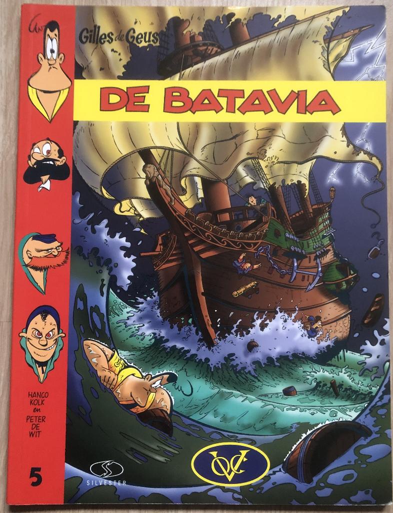 HANCO KOLK EN PETER DE WIT - GILLES DE GEUS - DE BATAVIA, Eén stripboek, Ophalen of Verzenden, Zo goed als nieuw