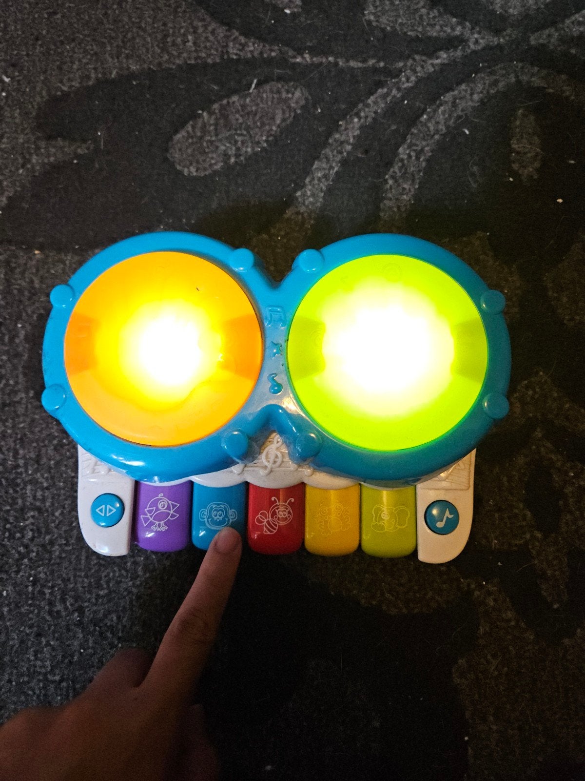 Playgro Baby Muziek Speelgoed Trommels met Licht en Geluid, Kinderen en Baby's, Ophalen, Zo goed als nieuw, Overige typen, Met licht
