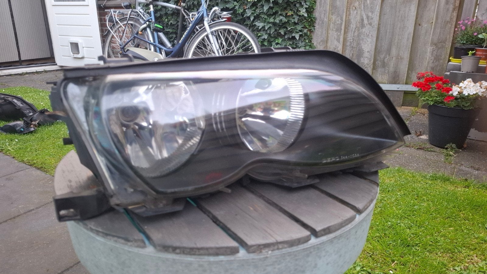 Koplampen OEM BMW E46 Touring Facelift Nette staat, Ophalen of Verzenden, Gebruikt, BMW