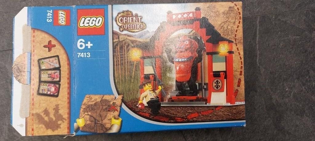Lego 7413 Orient Expedition: Secret of the Tomb, Gebruikt, Overige thema's, Lego, Ophalen of Verzenden