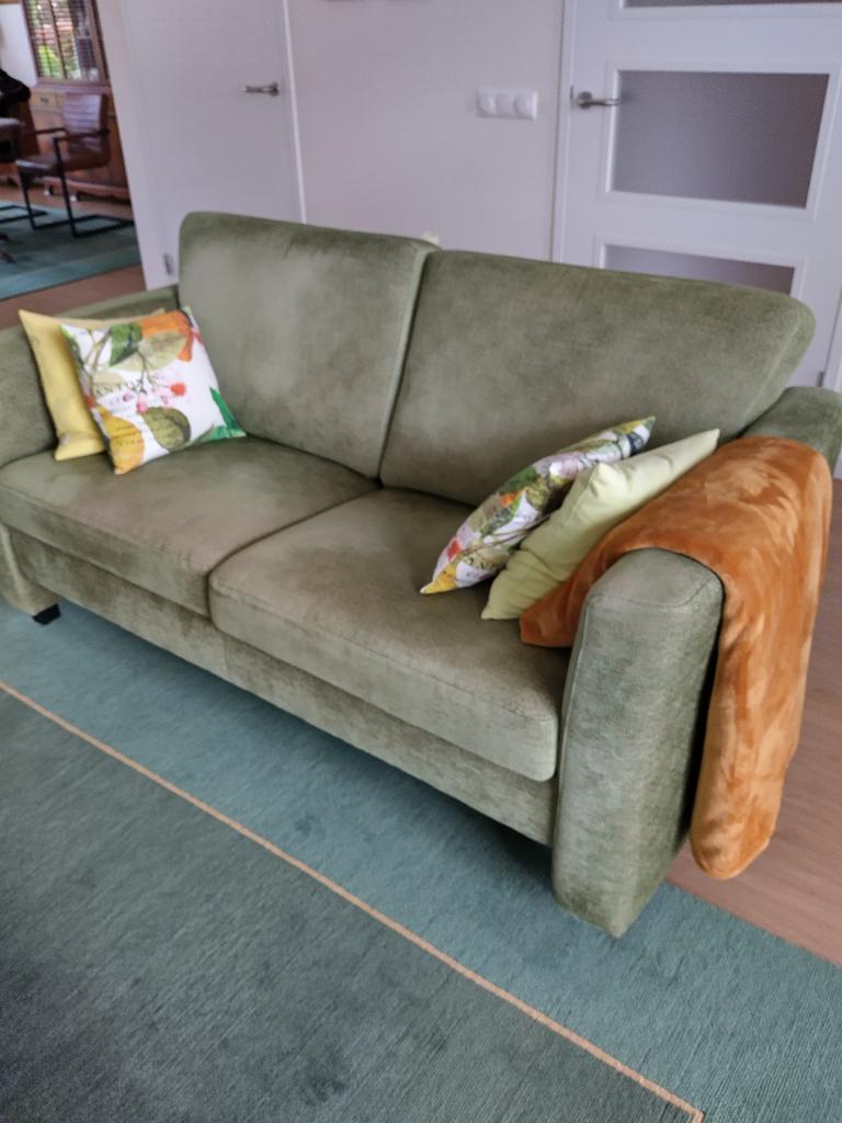 Comfortabele 2,5-zits bank, Huis en Inrichting, Banken | Bankstellen, Ophalen, Gebruikt, 150 tot 200 cm, Tweepersoons