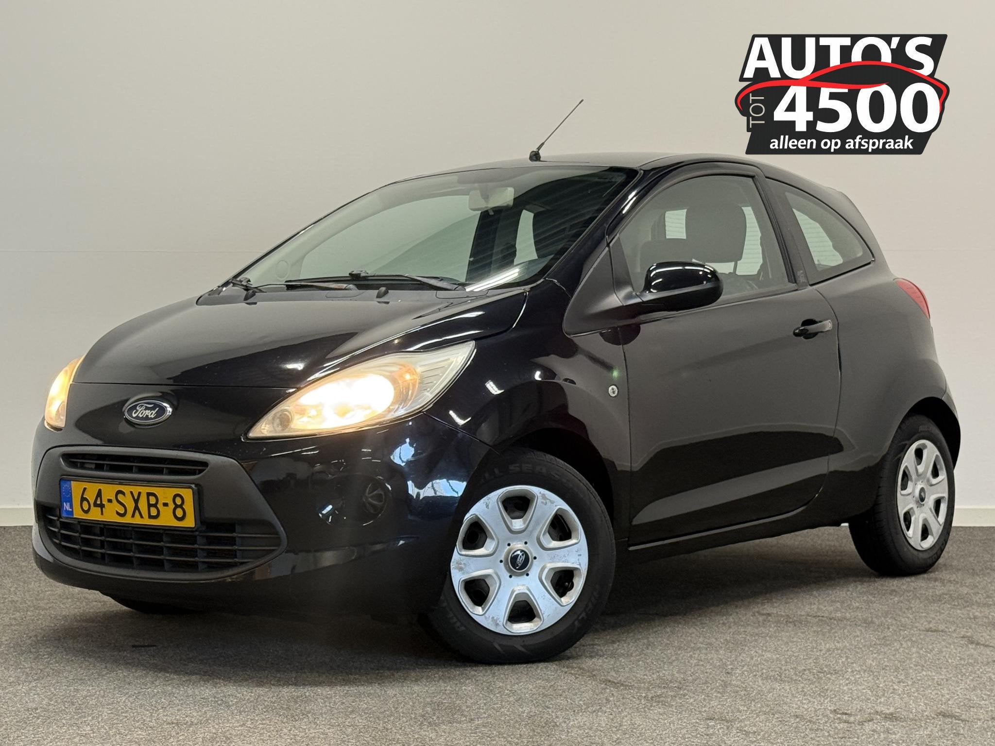 Ford Ka 1.2 Cool & Sound Cruise! Airco! (Lees tekst), Voorwielaandrijving, Euro 5, Stof, Gebruikt
