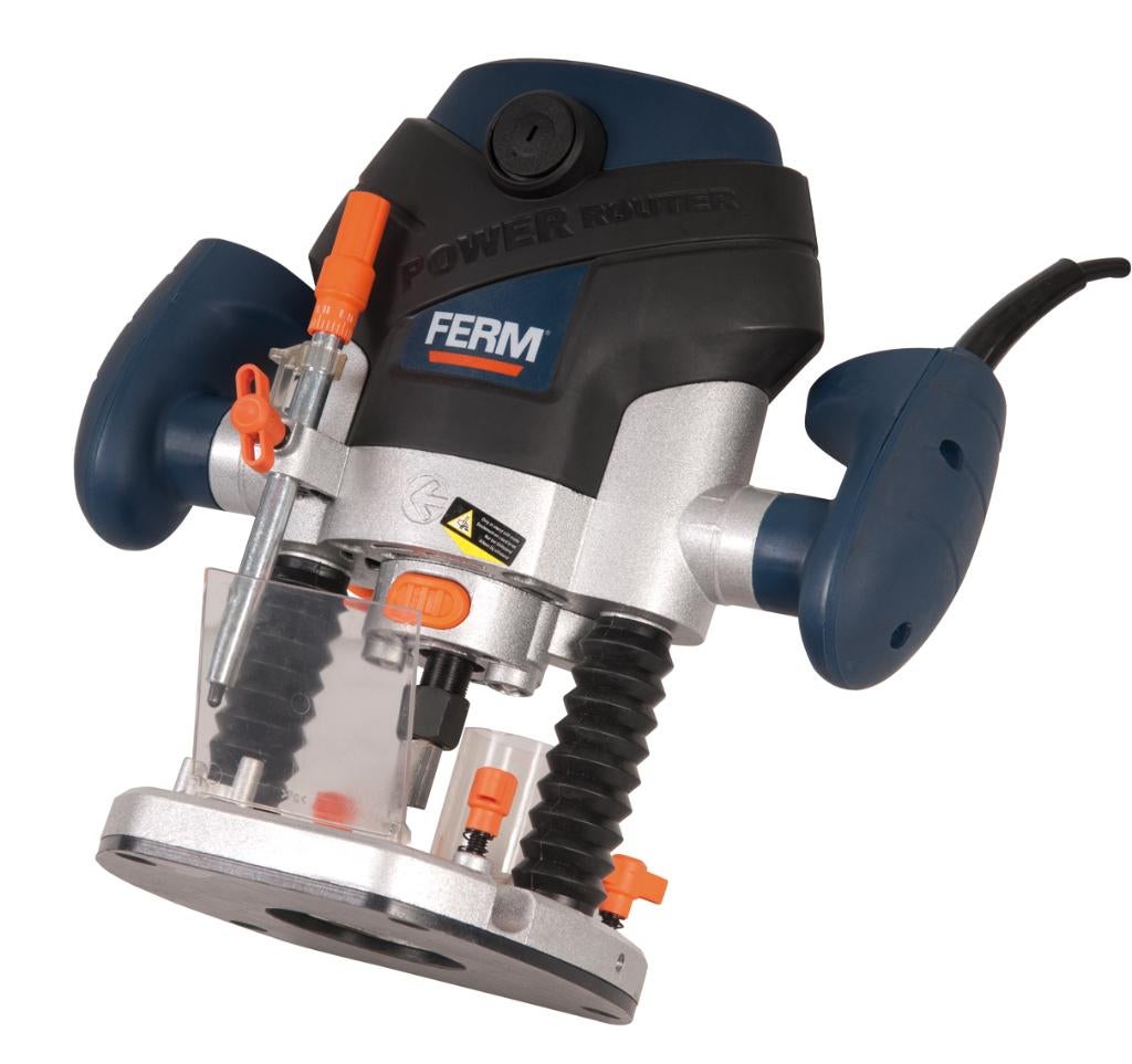 PRM1015 Precisie bovenfrees 1300W, Doe-het-zelf en Verbouw, Gereedschap | Freesmachines, Nieuw, Ophalen of Verzenden, Ferm, Bovenfrees