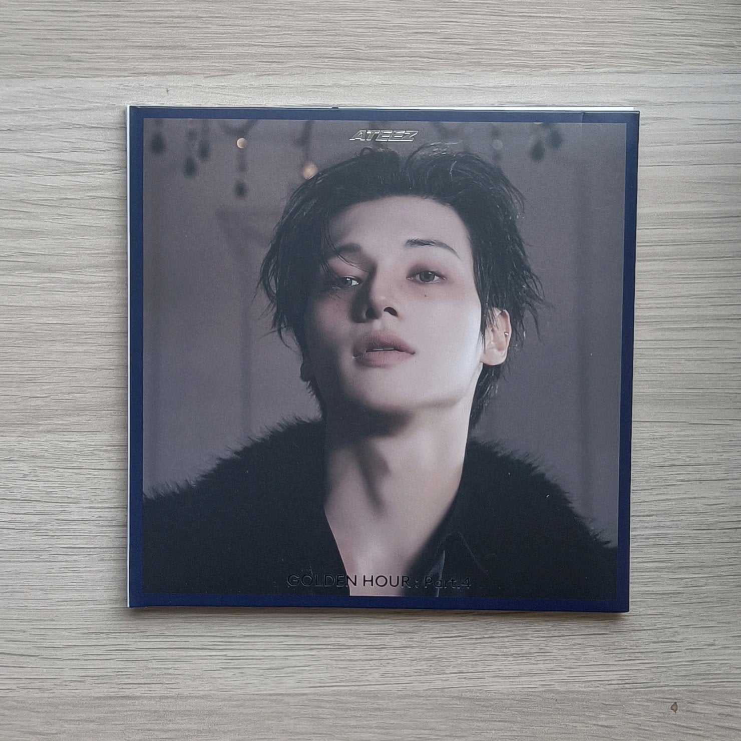 ateez golden hour part 4 wooyoung, Ophalen of Verzenden, Zo goed als nieuw, Cd of Plaat