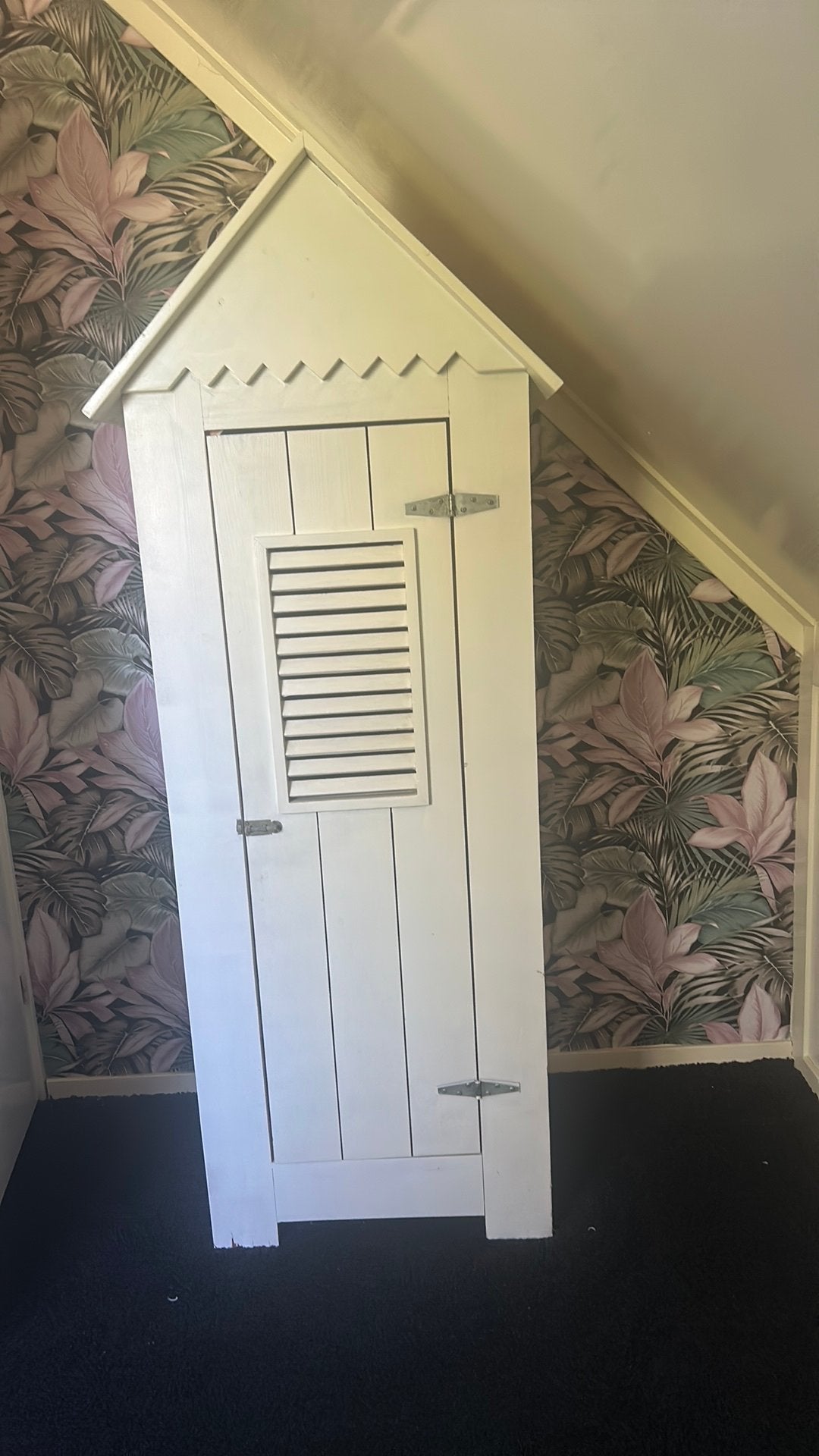 Kinderkleding kast, model strandhuisje, Kinderen en Baby's, Kinderkamer | Commodes en Kasten, Ophalen, Gebruikt, 50 tot 70 cm