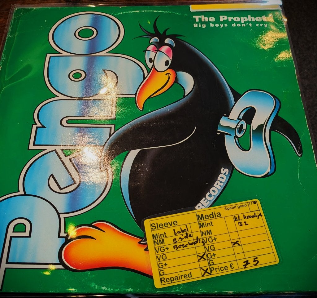 The Prophet - Big Boys Don't Cry, Gebruikt, Hardcore, Inclusief binnenhoes, Ophalen of Verzenden