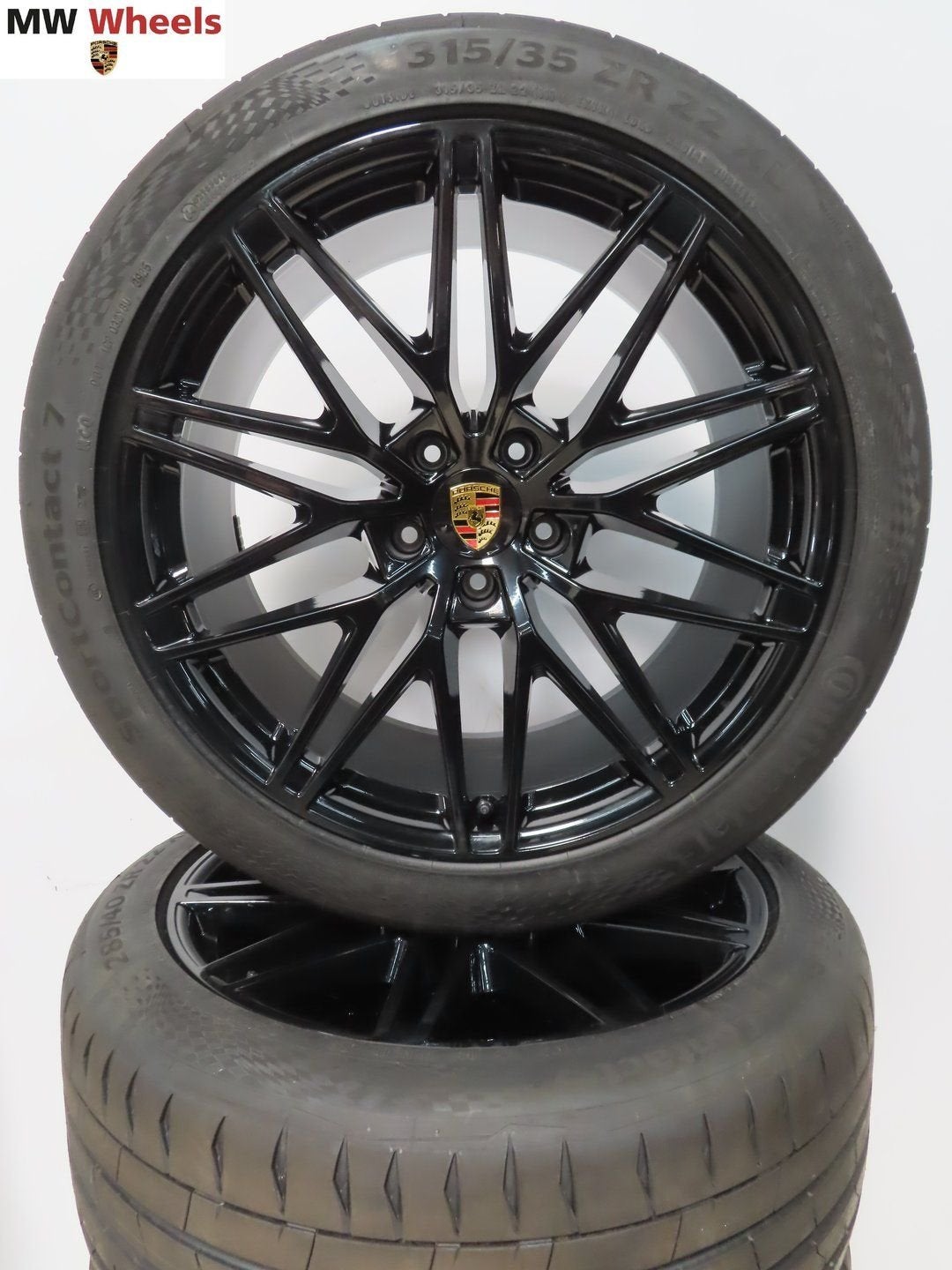 Porsche Cayenne 2025 coupe spyder 22 inch velgen zomerbanden, Gebruikt, -, 285 mm, -