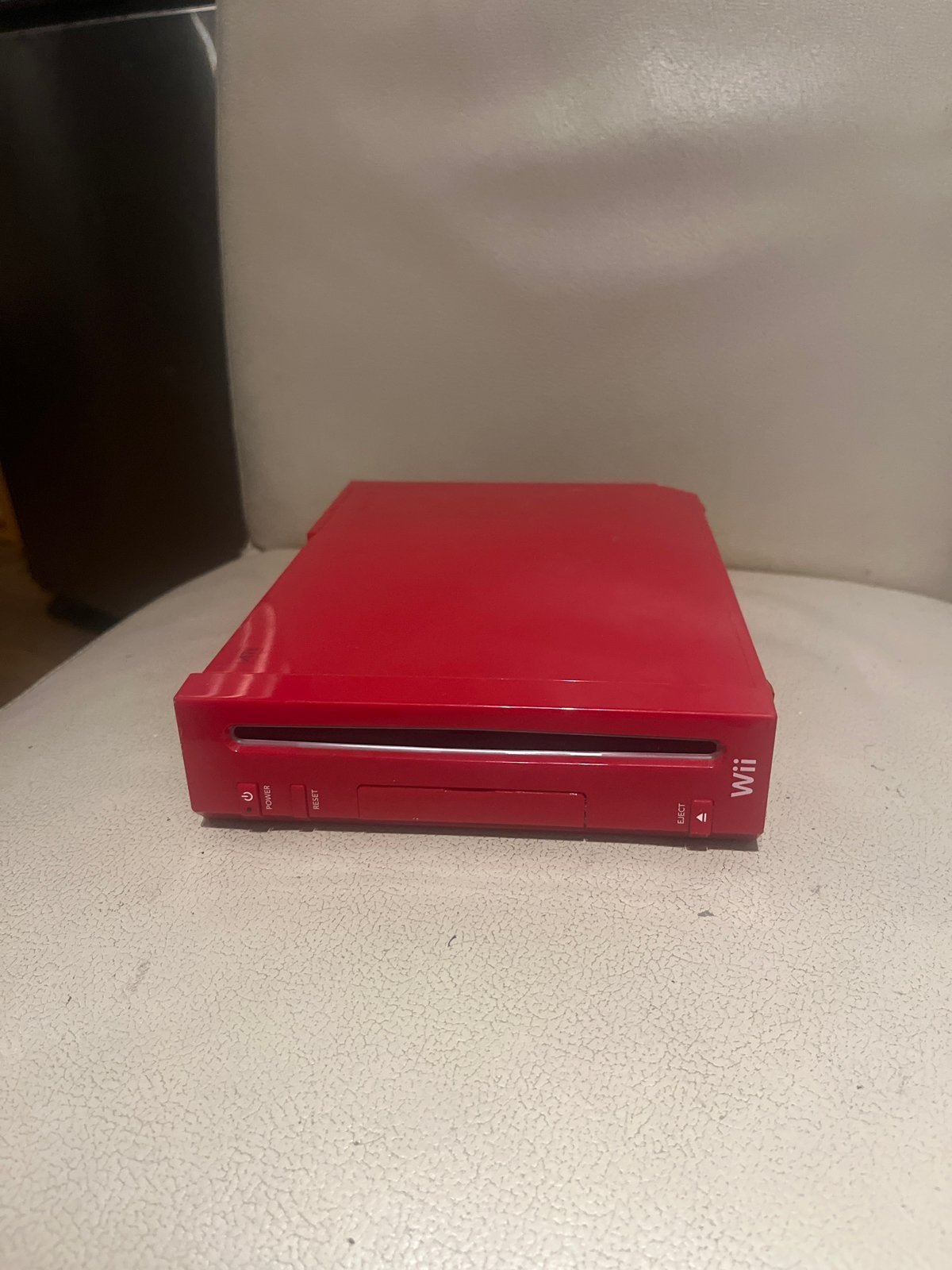 Rode Nintendo Wii-console met 4 controllers en 6 games, Spelcomputers en Games, Ophalen of Verzenden, Gebruikt, Met 2 controllers