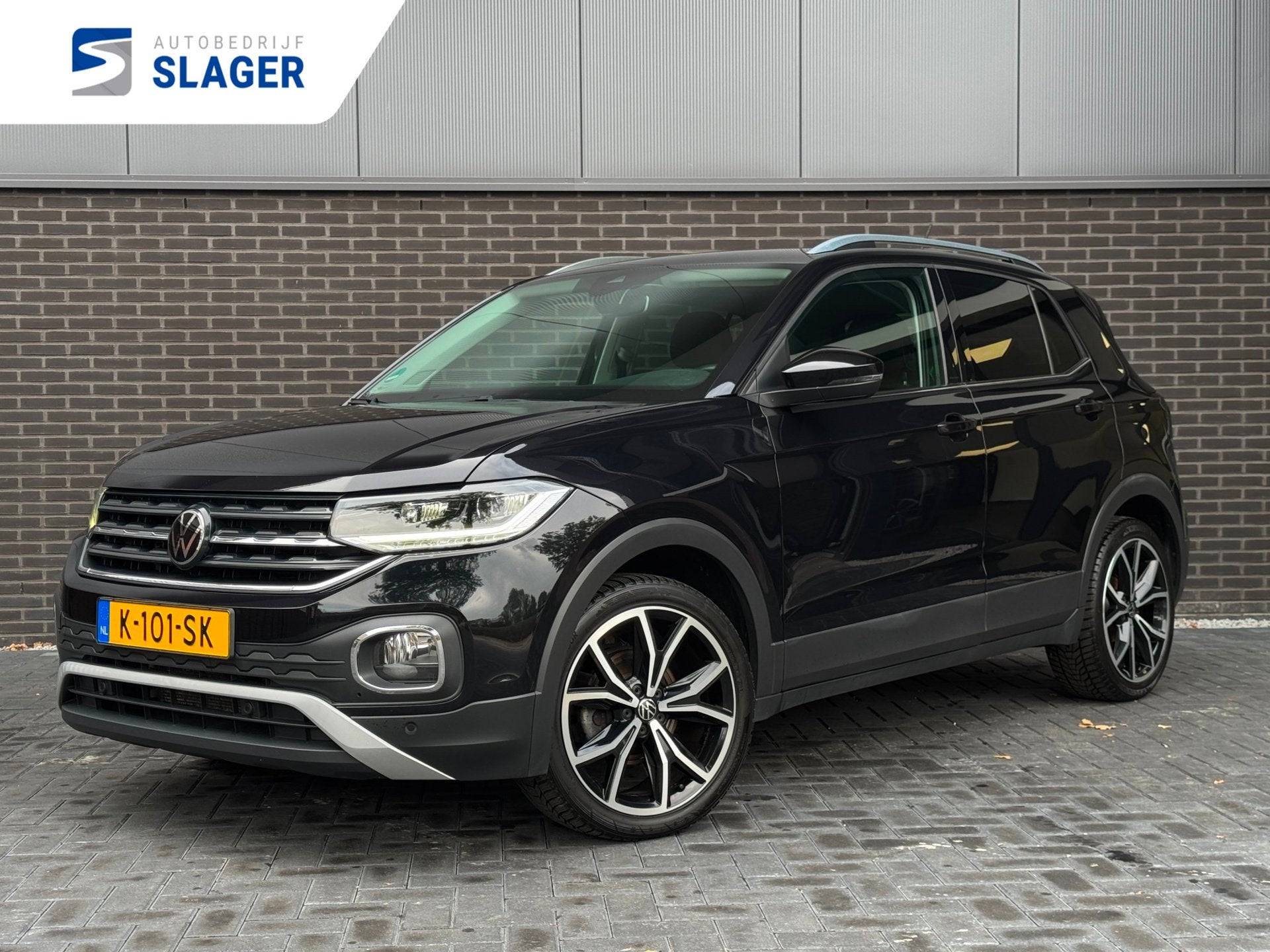 Volkswagen T-Cross 1.0 TSI Style - Trekhaak|Camera|ACC|Virtu, Gebruikt, Zwart, Origineel Nederlands, Bedrijf
