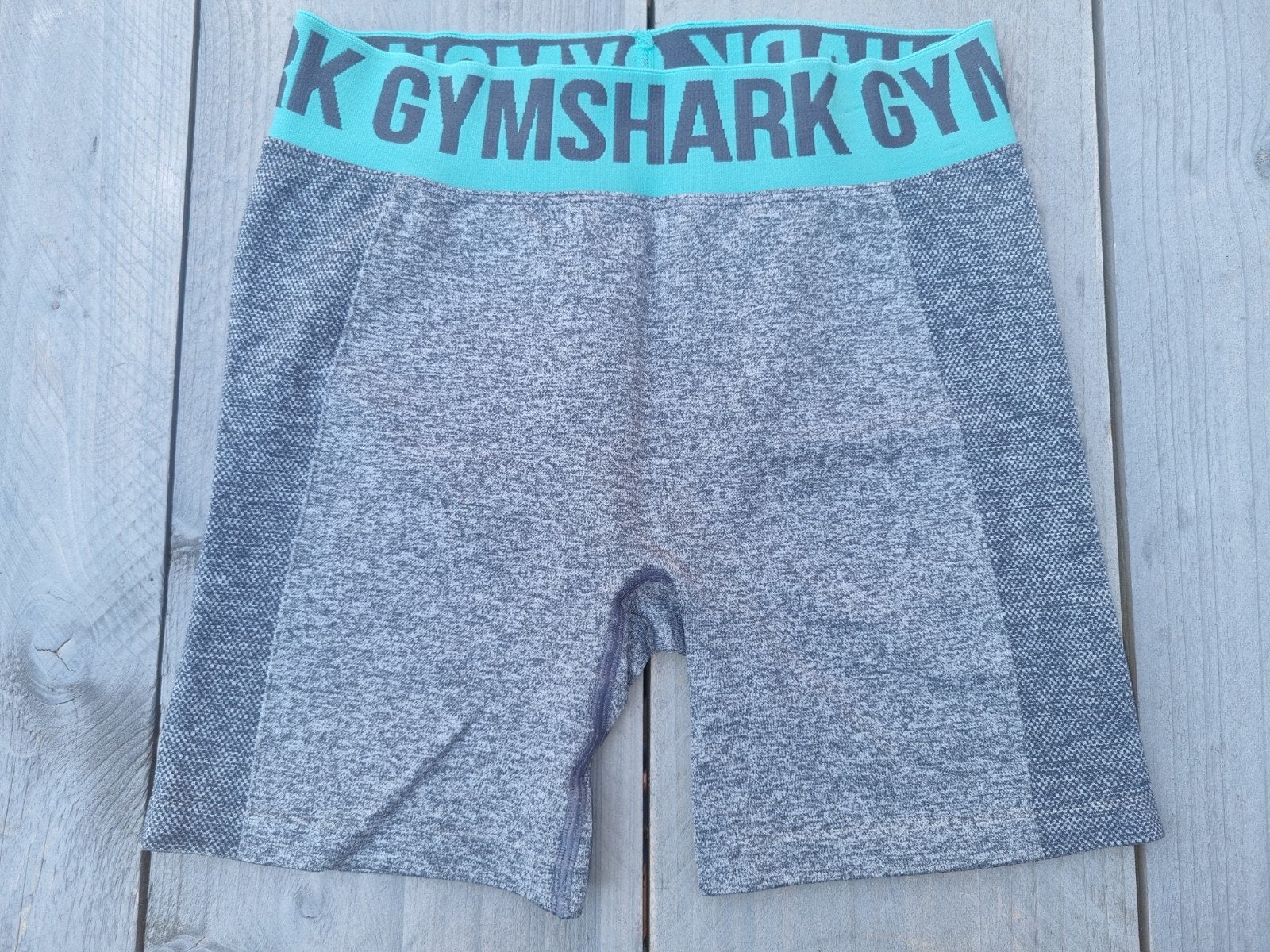 dames GYMSHARK flex shorts, maat S., Kleding | Dames, Ophalen of Verzenden, Fitness of Aerobics, Maat 36 (S), Grijs