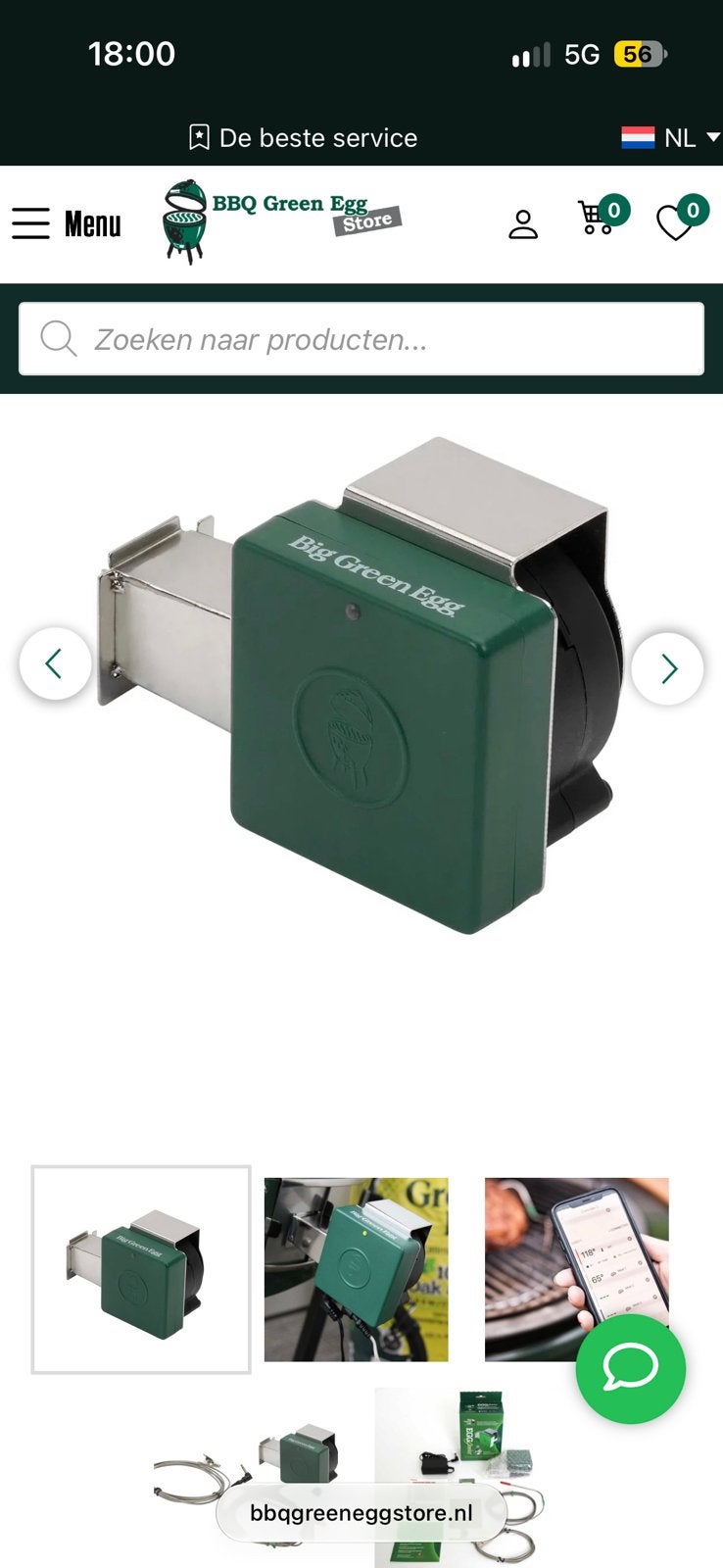 Egg Genius NIEUW (ongebruikt) Green Egg accessoire, Ophalen of Verzenden, Nieuw