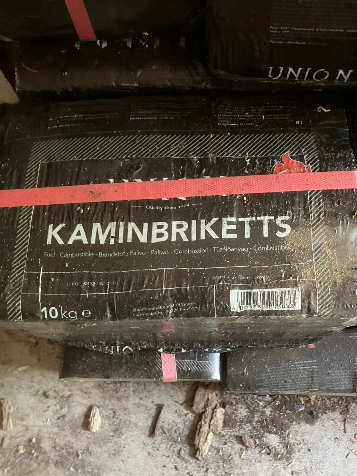 Briketten eiken union  kamin briketten haardhout vanaf €20.-, Tuin en Terras, Minder dan 3 m³, Ophalen