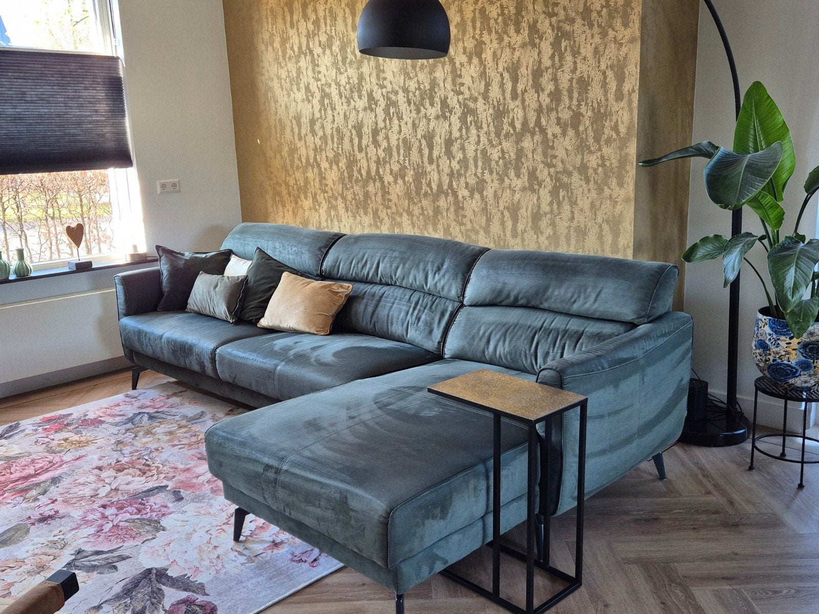 Stijlvolle ruime 3-zits bank van Henders & Hazel, Huis en Inrichting, Ophalen, 250 tot 300 cm, Minder dan 75 cm, Zo goed als nieuw