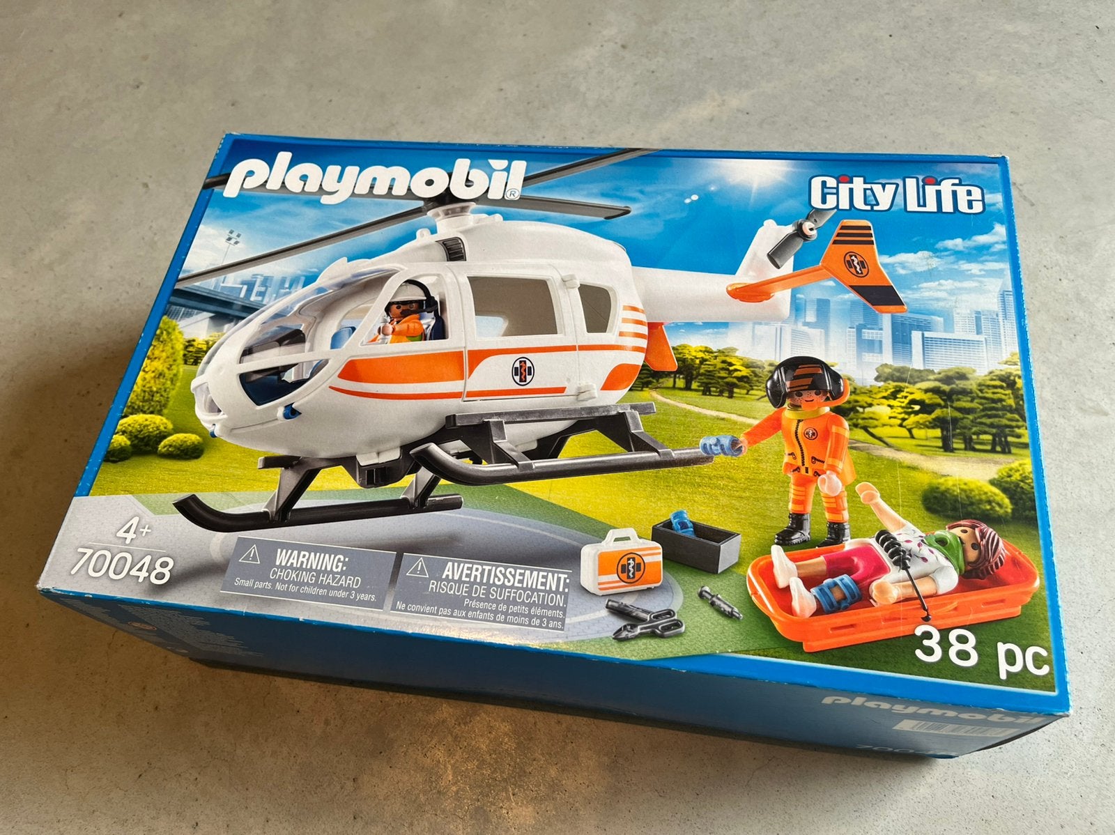 Playmobil helikopter 70048, Ophalen, Zo goed als nieuw