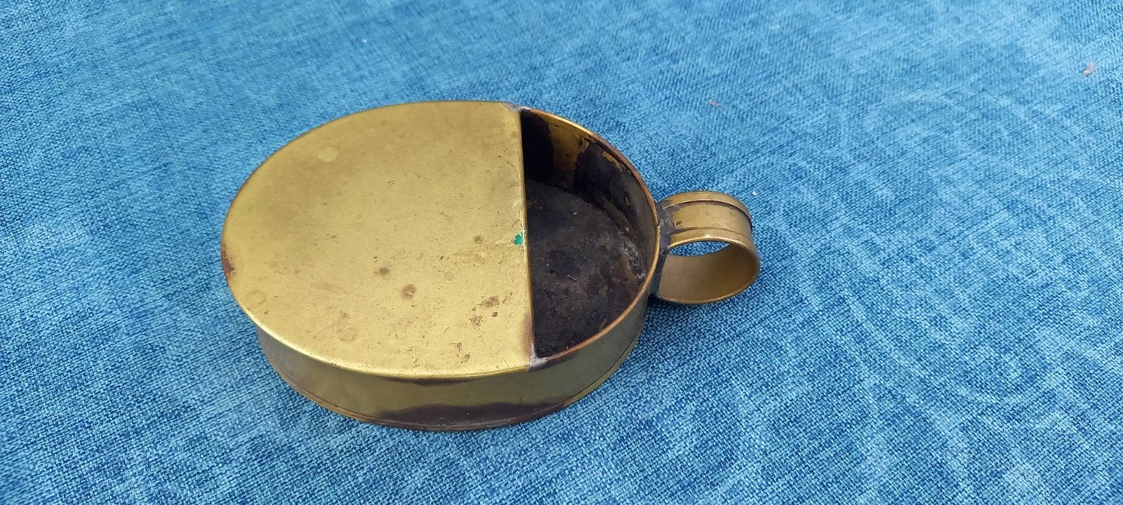 Centebak, Ophalen, Koper of Brons