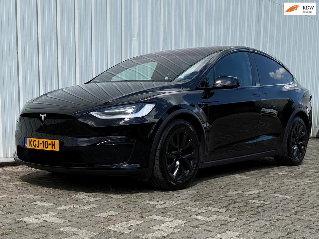 Tesla MODEL X Dual Motor AWD 7p. 100 kWh Long Range FSD 4.0, Auto's, Tesla, Automaat, Model X, 576 km, 7 stoelen