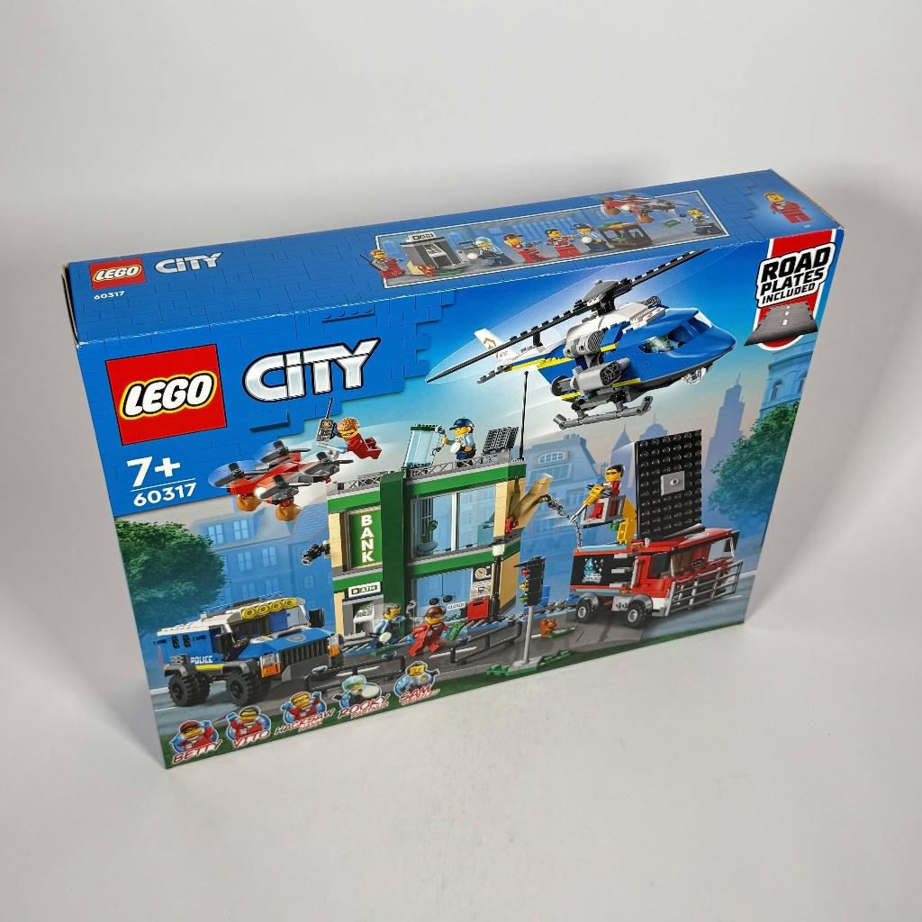 LEGO City 60317 Politie Achtervolging bij de Bank – Nieuw, City, Lego, Nieuw, Ophalen of Verzenden