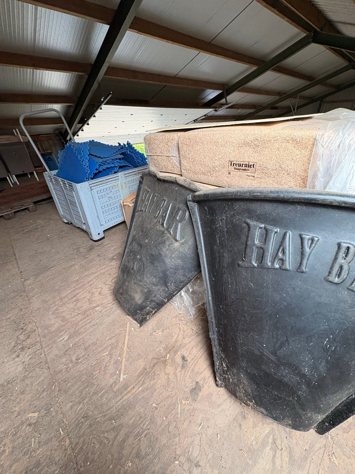 Haybar 2x gebruikt, Dieren en Toebehoren, Ophalen