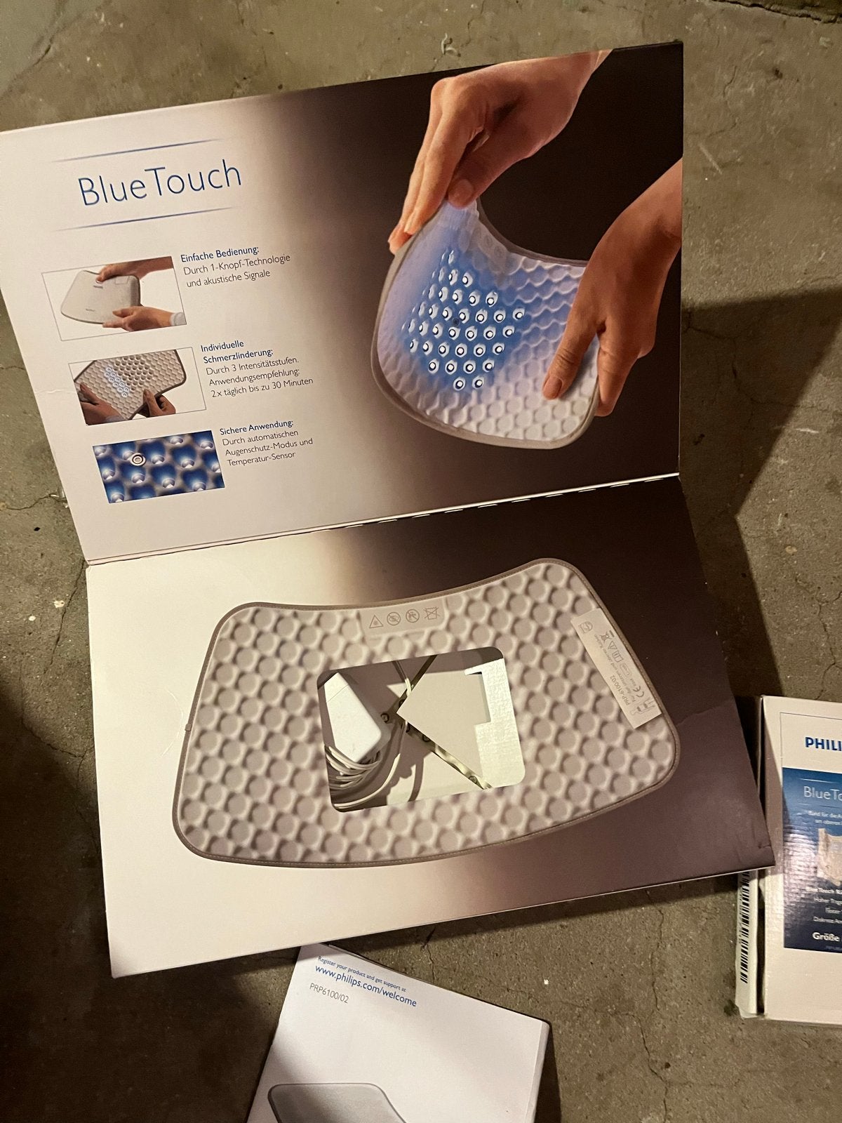 Philips BlueTouch - Innovatie tegen rugpijn, Ophalen of Verzenden, Zo goed als nieuw, Overige typen