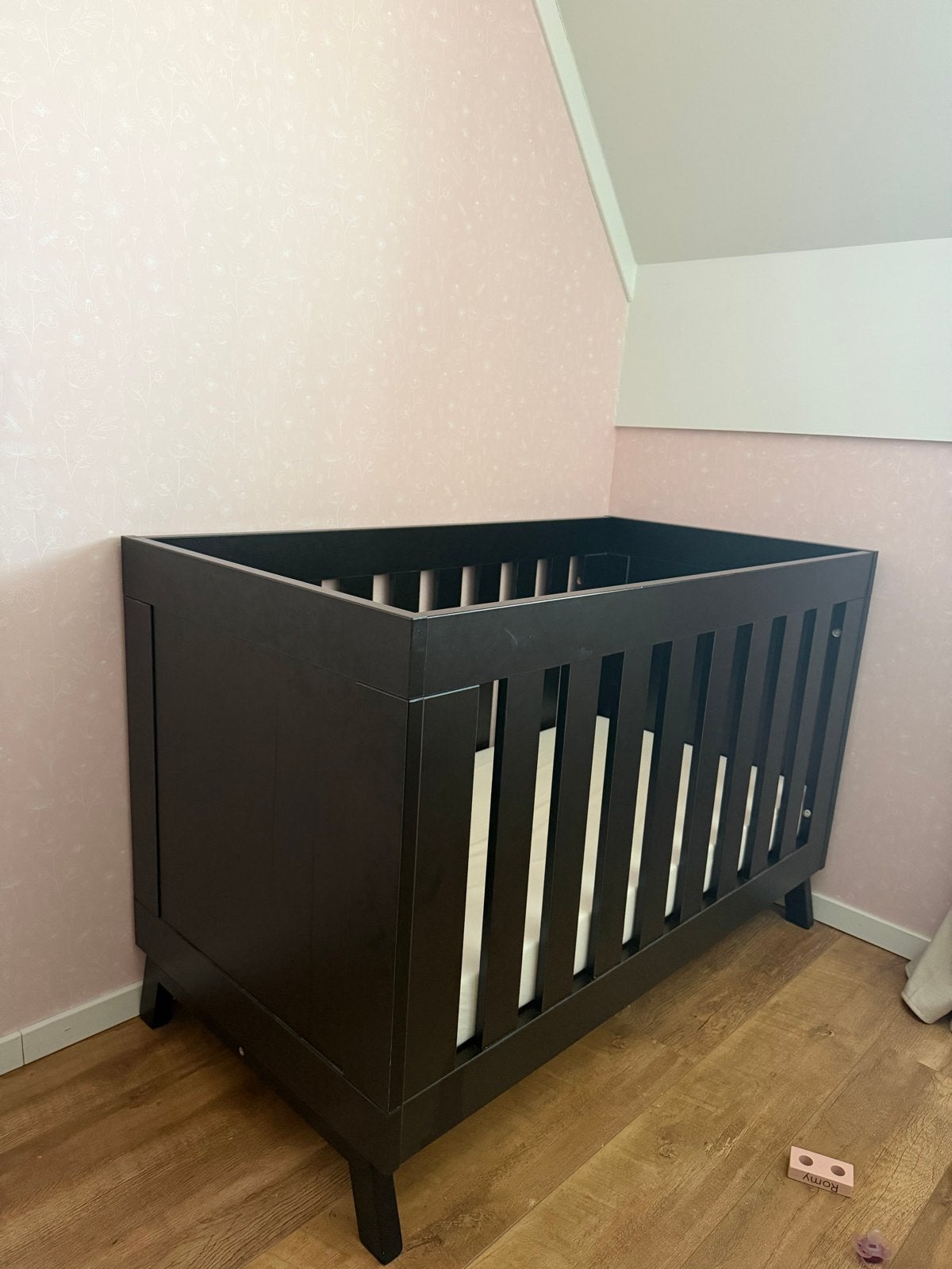 Ledikant van Babypark, Ophalen, Gebruikt, Lattenbodem, Minder dan 140 cm