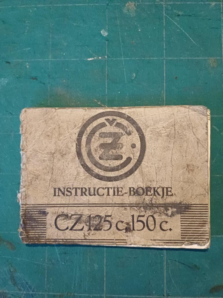 CZ 125C 150C instructieboekje betriebsanleitung, Motoren, Ophalen of Verzenden, Overige merken