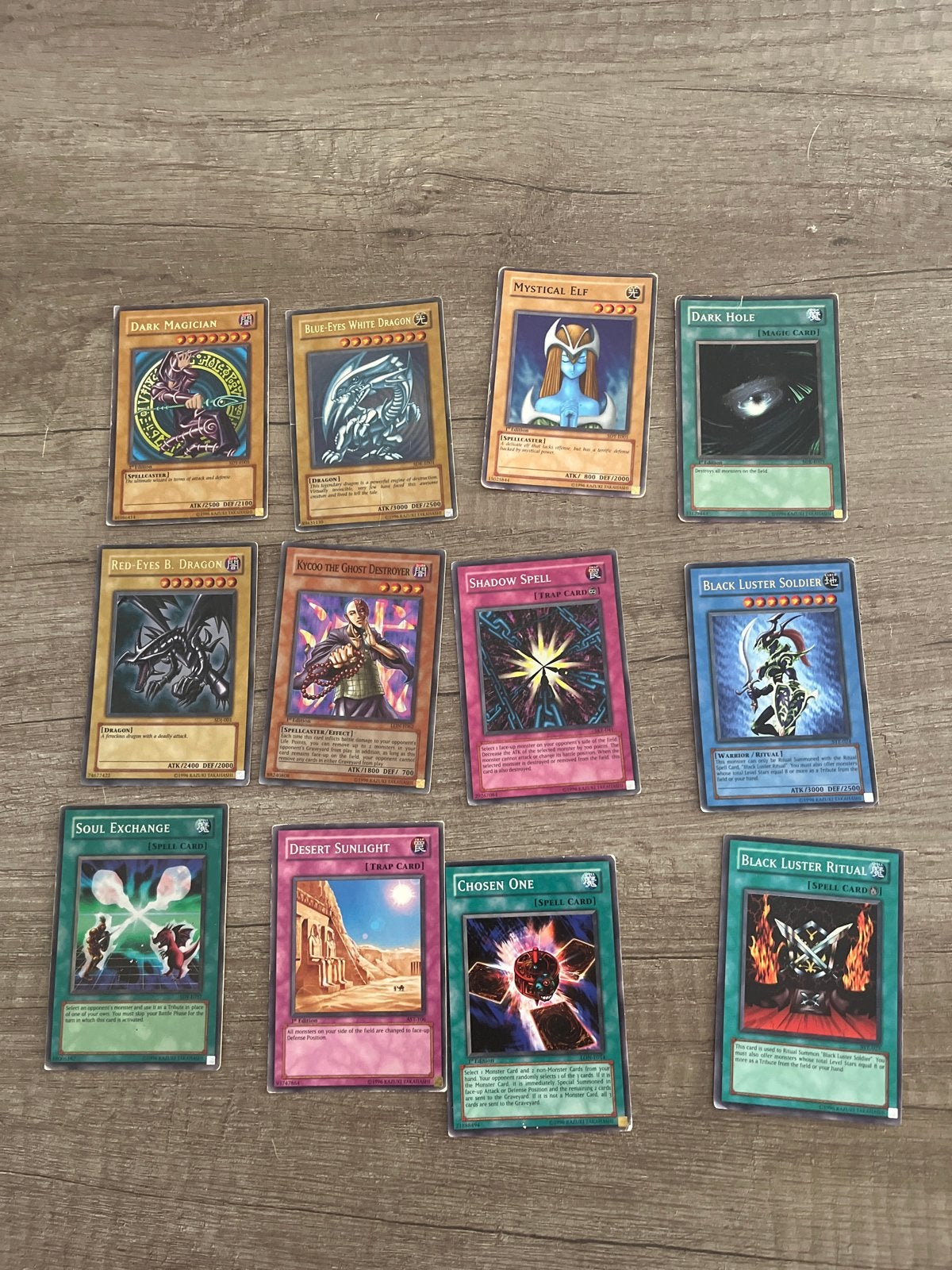 Yu-Gi-Oh! Kaarten Collectie: Dark Magician, Blue-Eyes White, Hobby en Vrije tijd, Verzamelkaartspellen | Yu-gi-Oh!, Ophalen of Verzenden