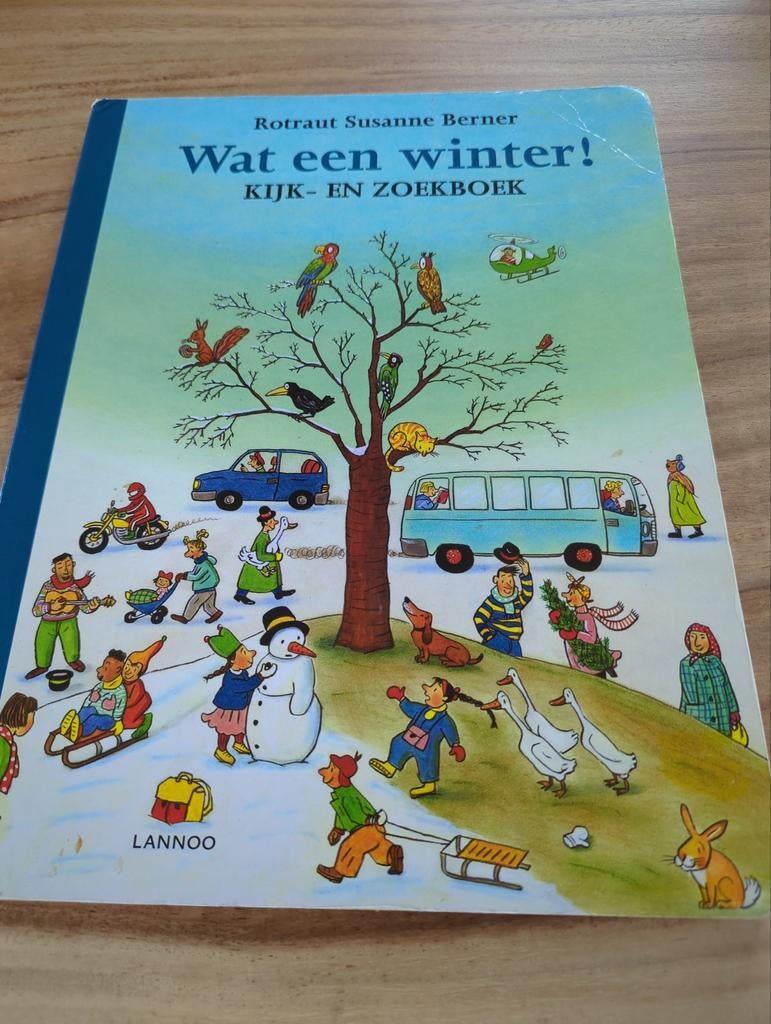 Wat een winter! Kijk- en zoekboek Rotraut Susanne Berner, Ophalen of Verzenden, Gelezen, Rotraut Susanne Berner, Fictie algemeen