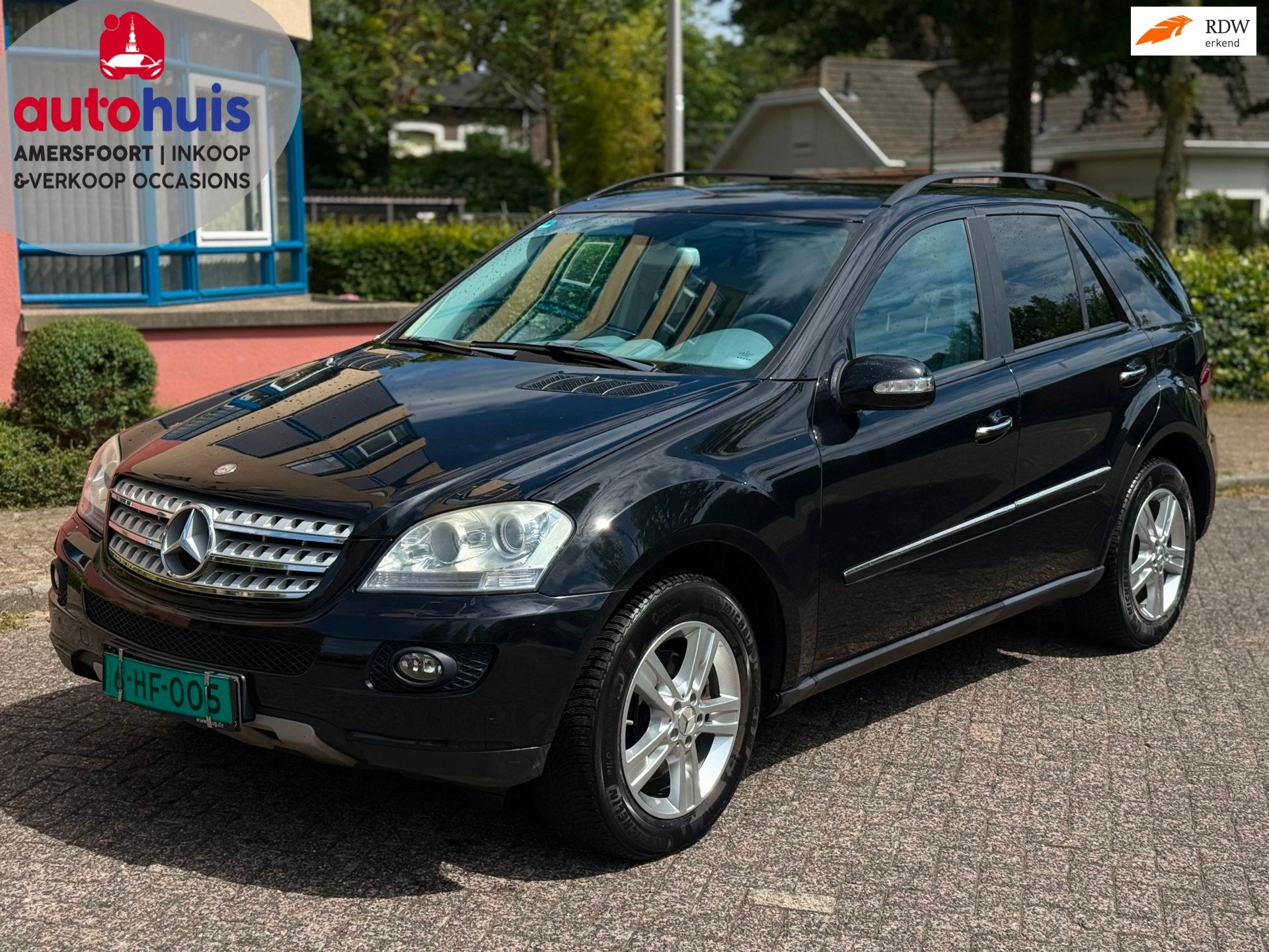 Mercedes-Benz M-klasse ML 350 4Matic, Auto's, Mercedes-Benz, Parkeersensor, Gebruikt, Zwart, Vierwielaandrijving