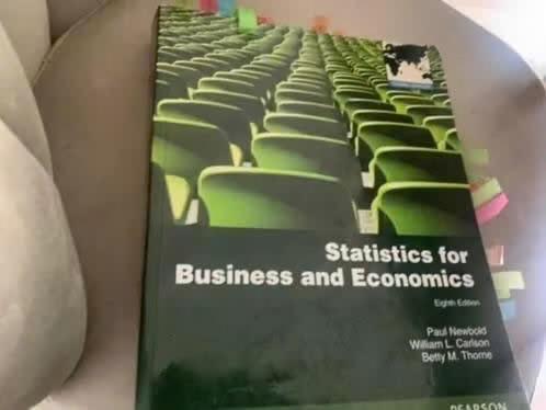 statistics for business and economics, Boeken, Ophalen of Verzenden, Beta, Zo goed als nieuw, WO