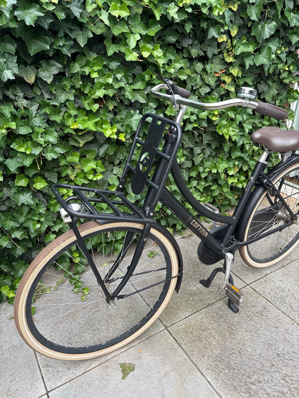 Cortina Transportfiets Dames Zwart - Zo goed als nieuw, Terugtraprem, Versnellingen, Zo goed als nieuw, 50 tot 53 cm