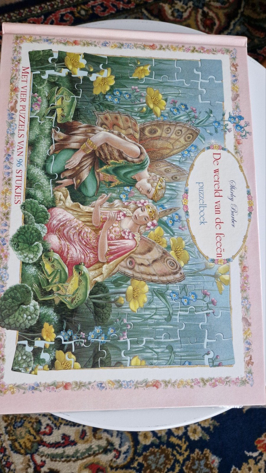 De Wereld van de Feeën Puzzelboek - Shirley Barber, Meisje, Shirley Barber, Ophalen of Verzenden, Zo goed als nieuw