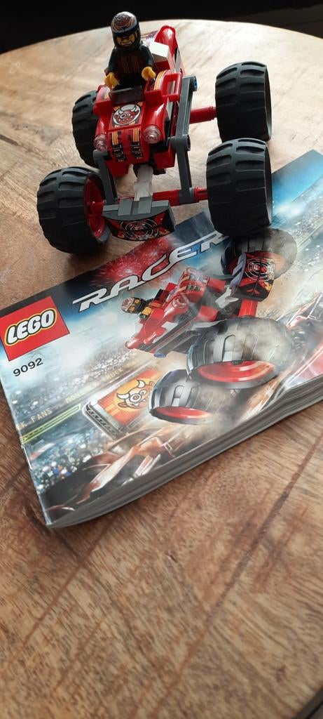 LEGO Racers 9092 Crazy Demon, Gebruikt, Lego, Compleet, Ophalen of Verzenden