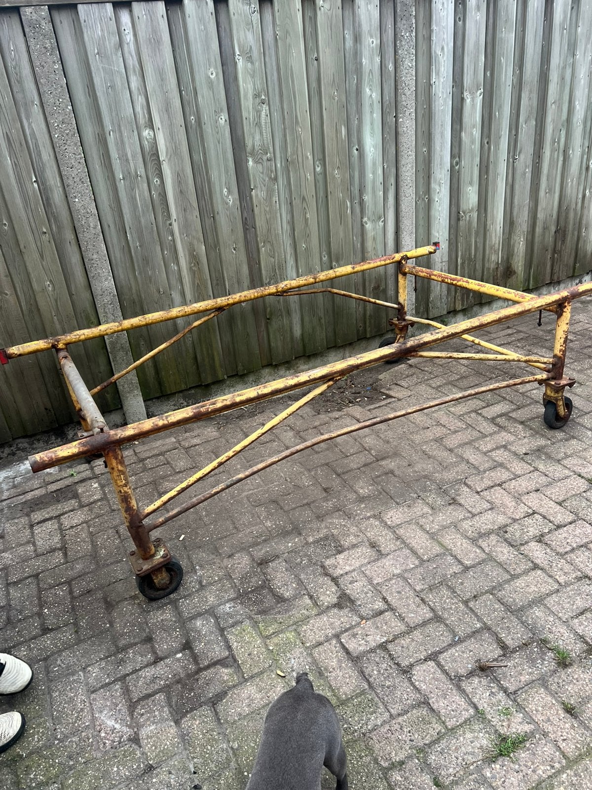 Industriële wagen, Ophalen of Verzenden, Gebruikt