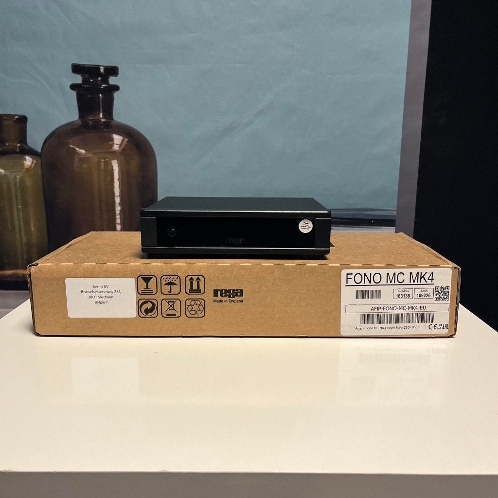 Rega Fono MC MK4 phono-pre zwart (demo), Overige merken, -, -, REGA
