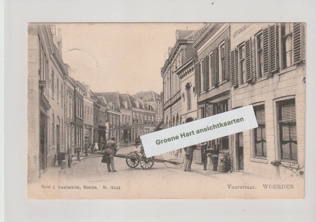 Woerden - Voorstraat * 260605-17, Ophalen of Verzenden, Voor 1920, Gelopen, Utrecht