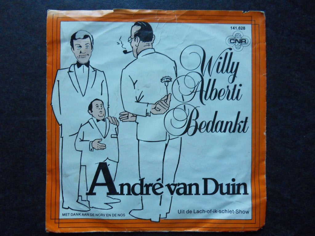 Andre van Duin - Willy Alberti bedankt, Ophalen of Verzenden, Gebruikt, Nederlandstalig