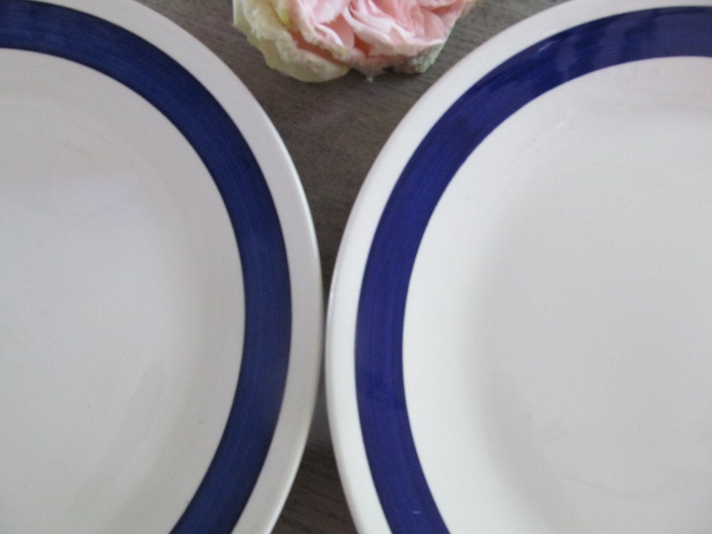 2 Gefle Boj Upsala Ekeby Diner Borden  Sweden, Overige merken, Keramiek, Ophalen of Verzenden, Zo goed als nieuw