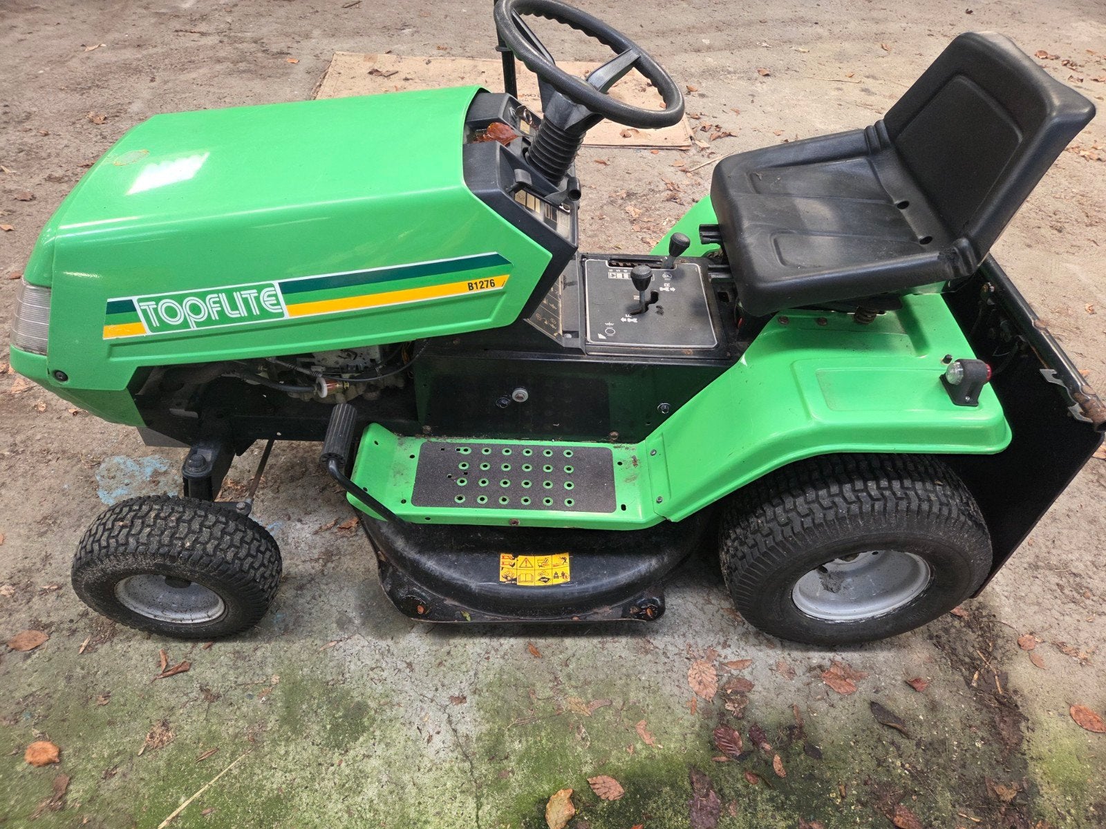 Zitmaaier opknapper tuintrekker, Ophalen, Gebruikt, Topflite, Zitmaaier