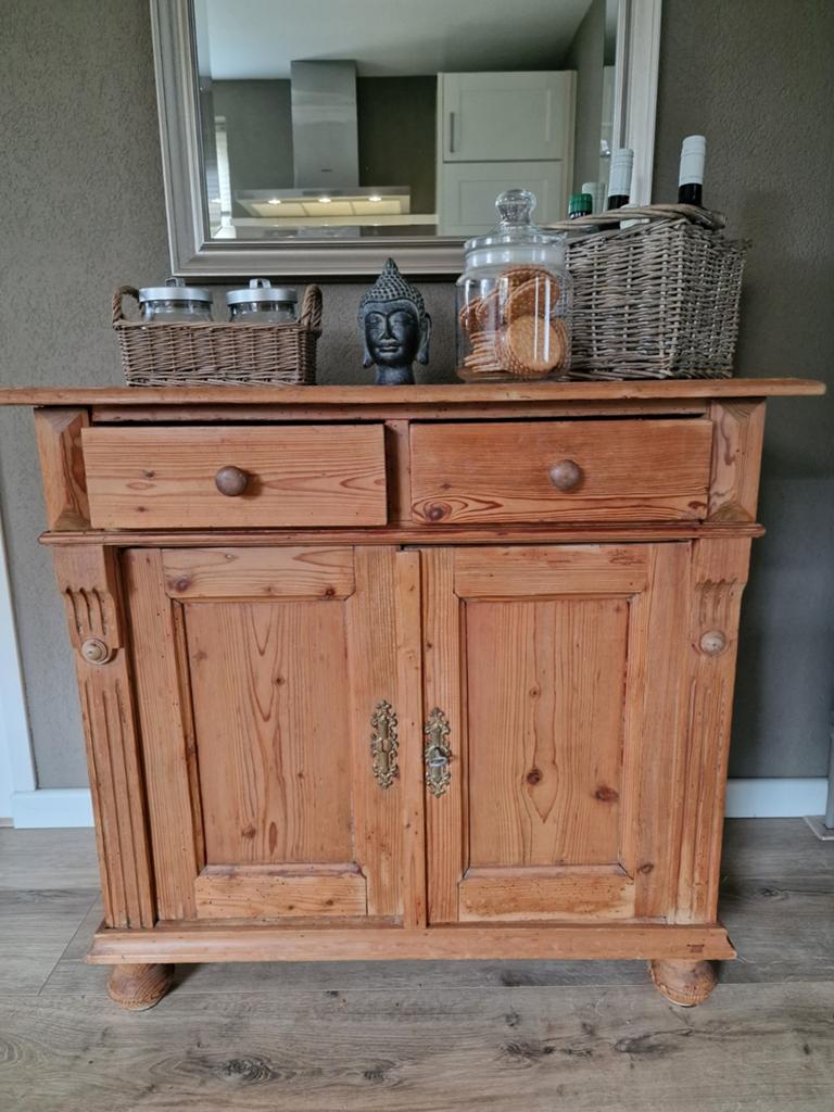 Super leuk grenen kastje, Antiek en Kunst, Ophalen