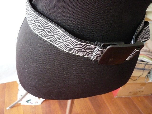 Grijs met zwarte dessin elastische riem van Human Nature., Kleding | Heren, 95 tot 105 cm, Overige kleuren, Ophalen of Verzenden