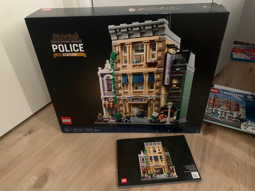 Lege doos - Lego modular 10278: Police Station, Ophalen of Verzenden, Zo goed als nieuw, Icons, Lego