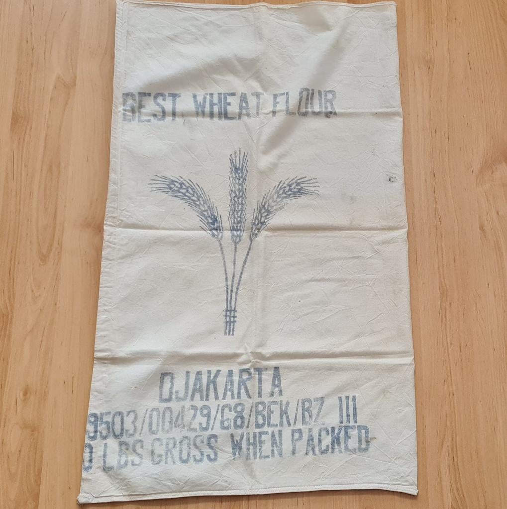 Meelzak uit Nederlands Indië, jaren '40/50, Ophalen of Verzenden